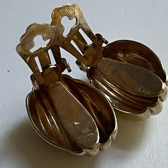 Vintage Dior Earrings w/ Pouch - Picture 6 of 7